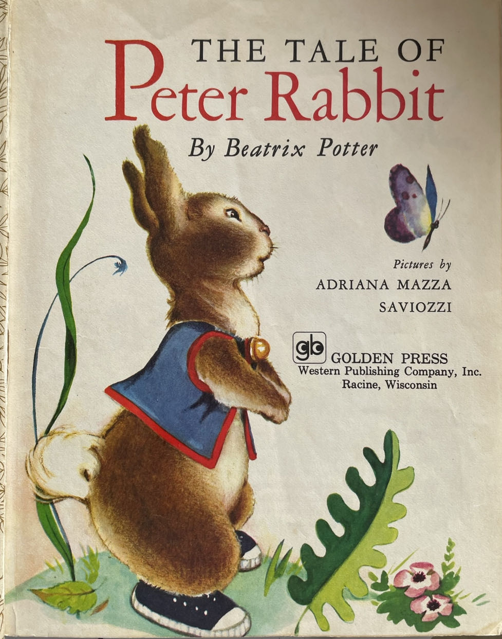 Book - Peter Cottontail - By Beatrix Potter (Children’s Books) ornament collectible - Main Image 2