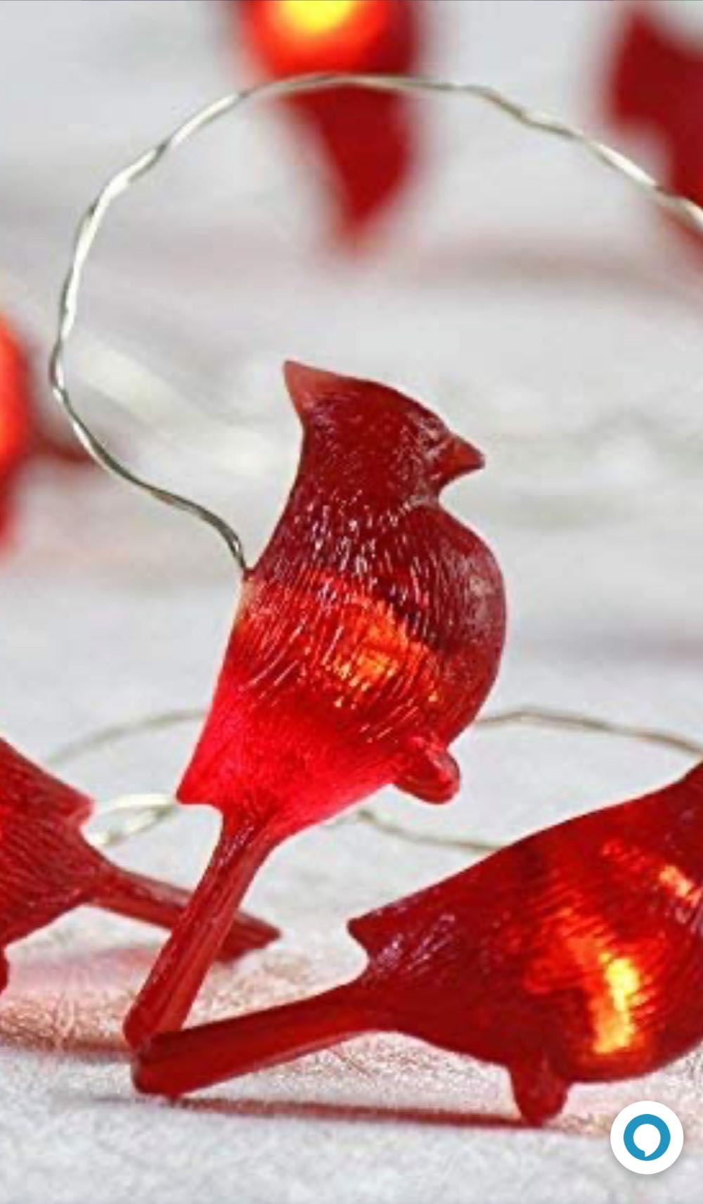 Cardinal Lights - Christmas (Cardinals) ornament collectible - Main Image 1