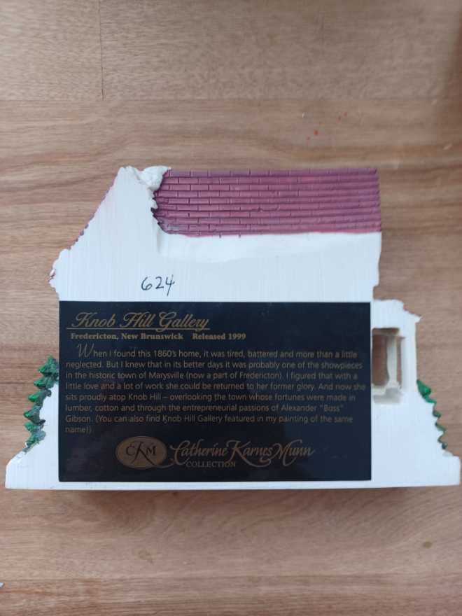 Knob Hill Gallery  (Christmas Village) ornament collectible - Main Image 2