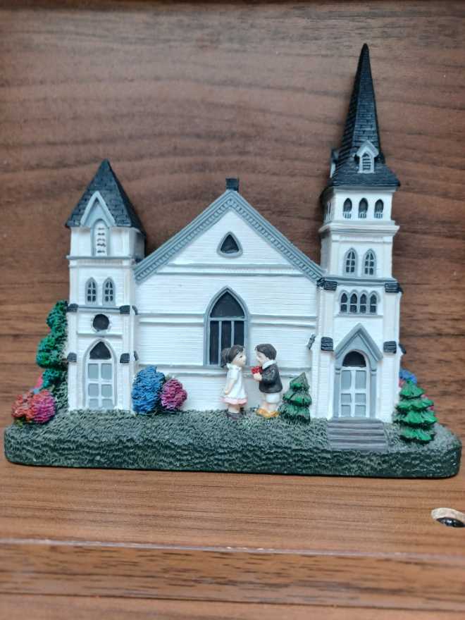 We Meet Again  (Christmas Village) ornament collectible - Main Image 1