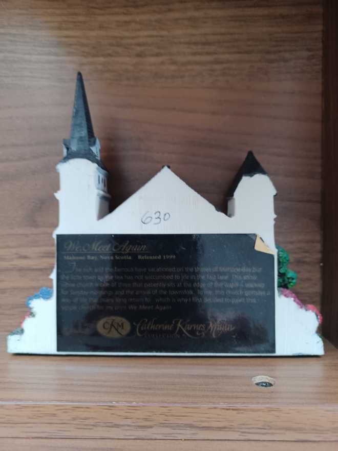 We Meet Again  (Christmas Village) ornament collectible - Main Image 2