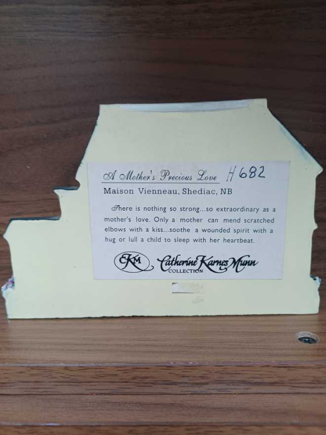 A Mother’s Precious Love  (Catherine Karnes Munn) ornament collectible - Main Image 2