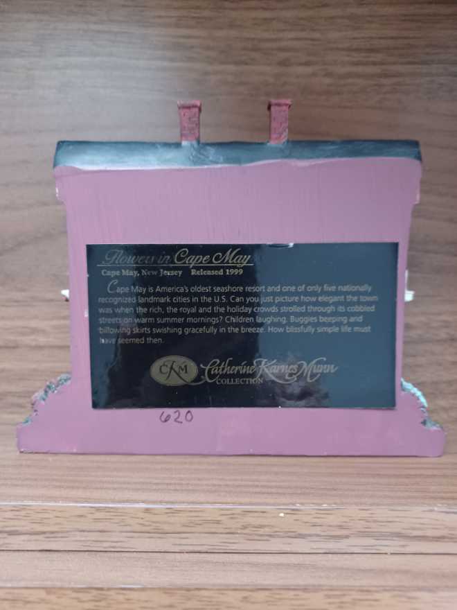 Flowers In Cape May  (Christmas Village) ornament collectible - Main Image 2