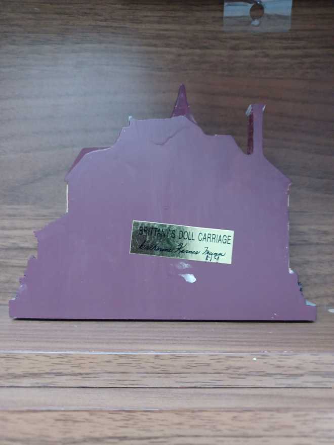 Brittany’s Doll Carriage  (Christmas Village) ornament collectible - Main Image 2
