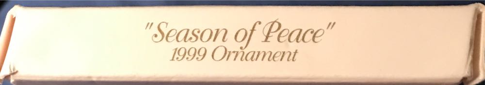 Avon Season Of Peace 1999 - Avon Ornaments ornament collectible - Main Image 4