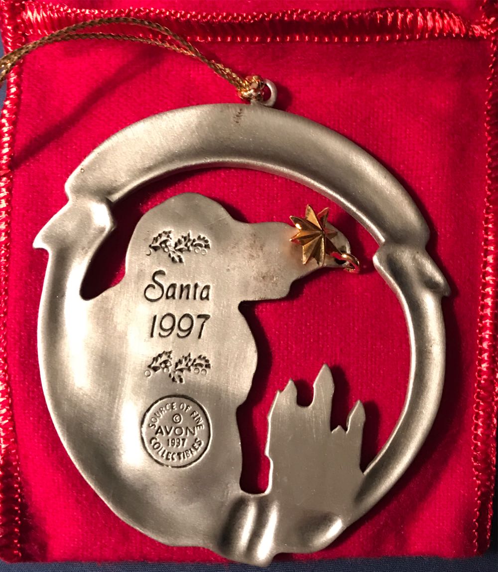 Avon Santa 1997 - Avon Ornaments (Santa) ornament collectible - Main Image 2