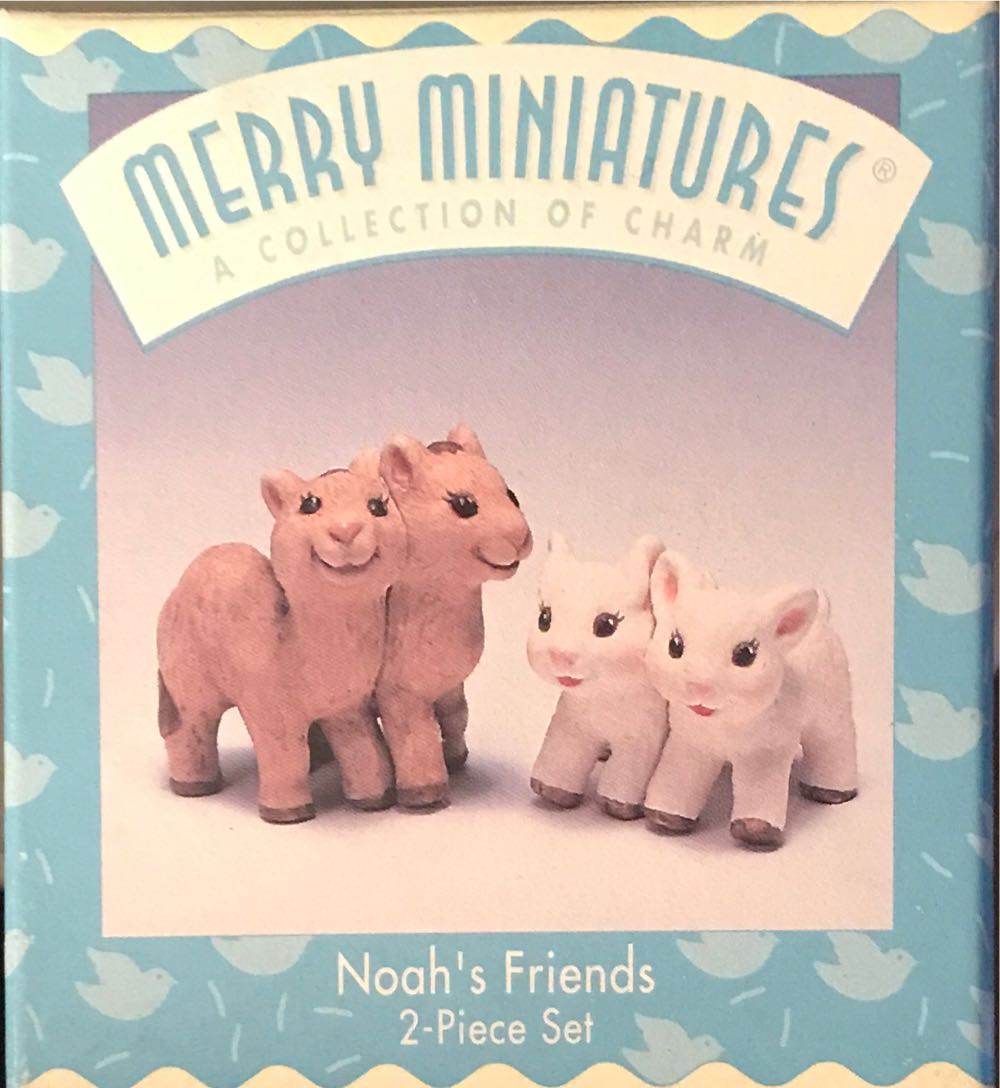 Merry Miniatures Noah’s Friends - Noah And Friends (Merry Miniatures) ornament collectible [Barcode 015012390612] - Main Image 2