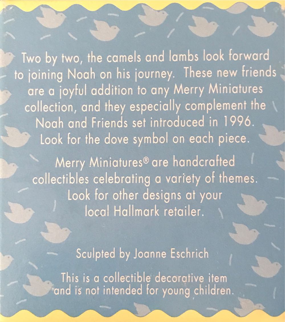 Merry Miniatures Noah’s Friends - Noah And Friends (Merry Miniatures) ornament collectible [Barcode 015012390612] - Main Image 3