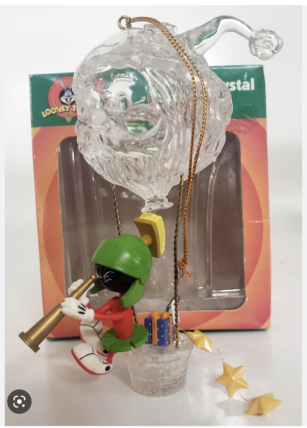 Marvin Hot Air Balloon  (no Box) - Looney Tunes (Marvin The Martian) ornament collectible - Main Image 2