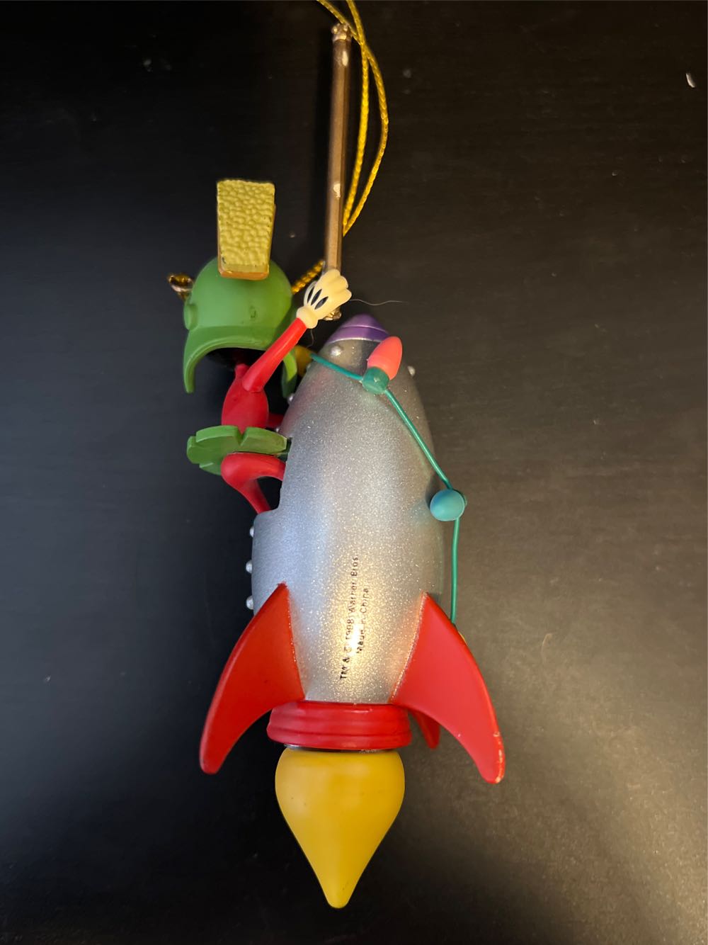 Marvin Rocket  (no box) - Looney Tunes (Marvin The Martian) ornament collectible - Main Image 2