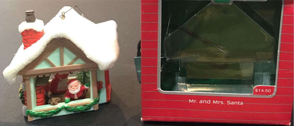 Sears - Glass Christmas Tree Ornaments - Blue