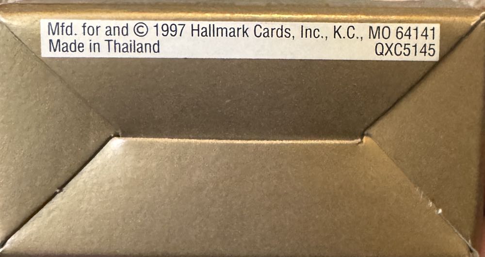 Keepsake Ornaments Club Jolly Old Santa  ornament collectible - Main Image 3