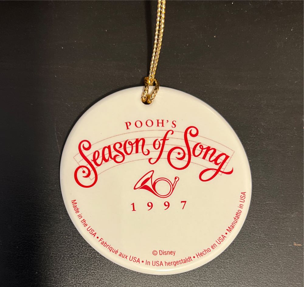 Pooh’s Season Of Song - Winnie the Pooh (Winnie the Pooh) ornament collectible [Barcode 417039342085] - Main Image 3