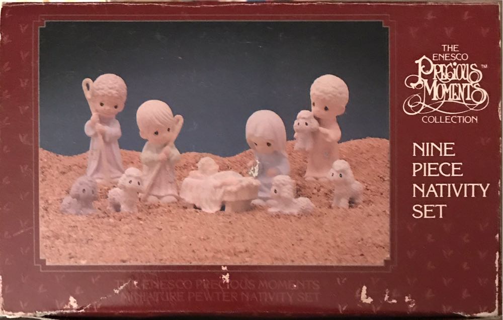 PM Pewter Mini Nativity Set  ornament collectible [Barcode 045544003841] - Main Image 2