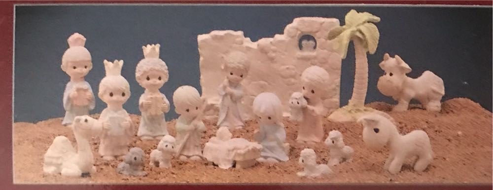 PM Pewter Mini Nativity Set  ornament collectible [Barcode 045544003841] - Main Image 3