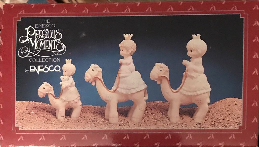 PM Pewter Mini Nativity They Followed The Star  ornament collectible [Barcode 045544010924] - Main Image 2