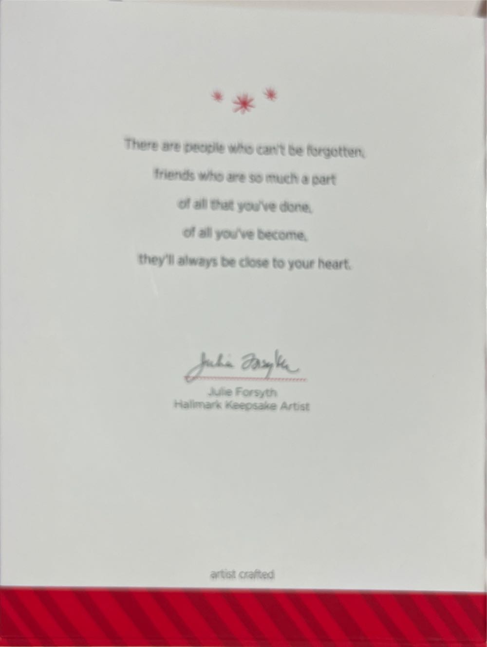 Friends Of The Heart  ornament collectible [Barcode 795902457211] - Main Image 2