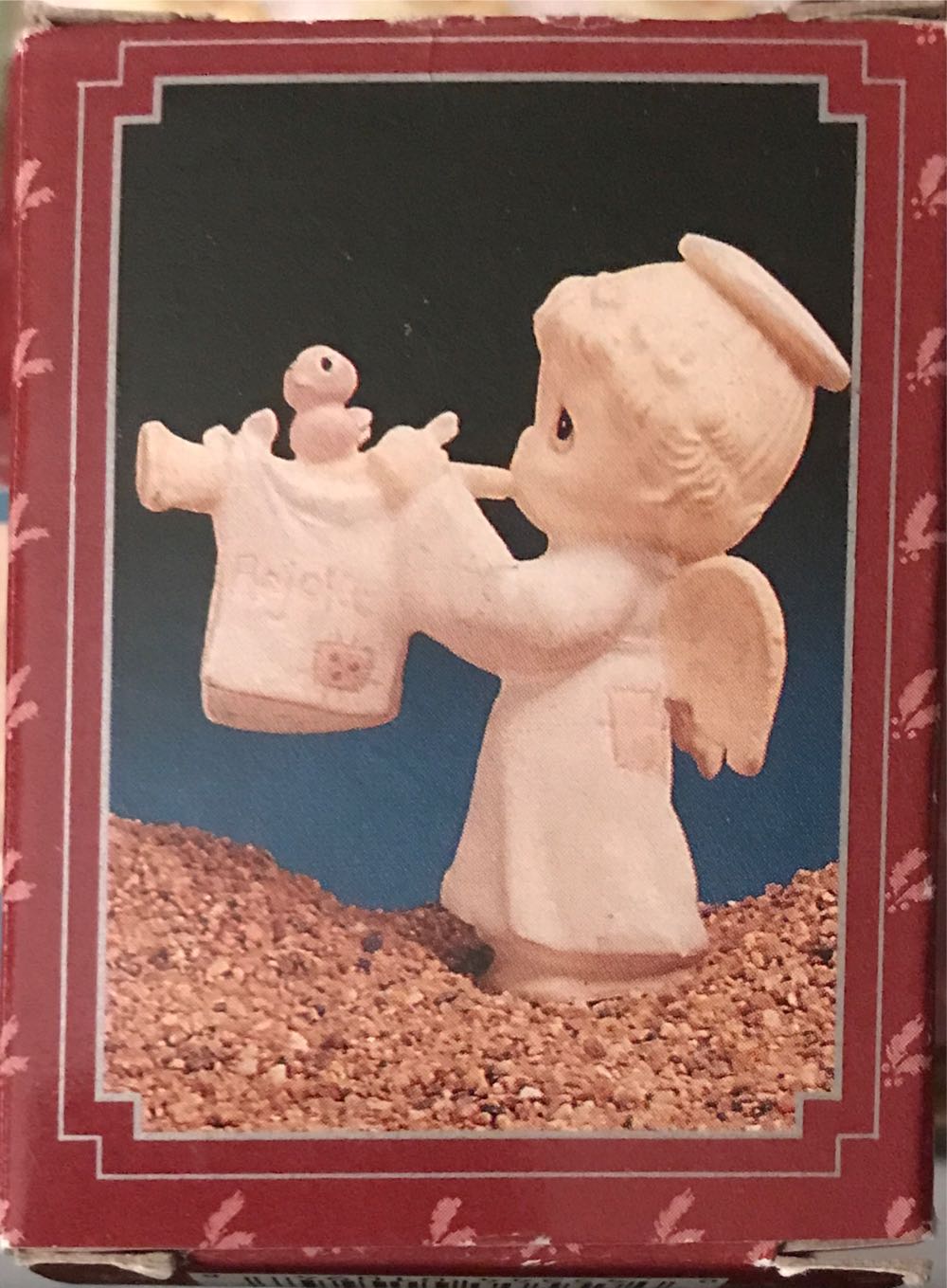 Erzgebirge - Putz - Wood - Miniature - Car - Blue