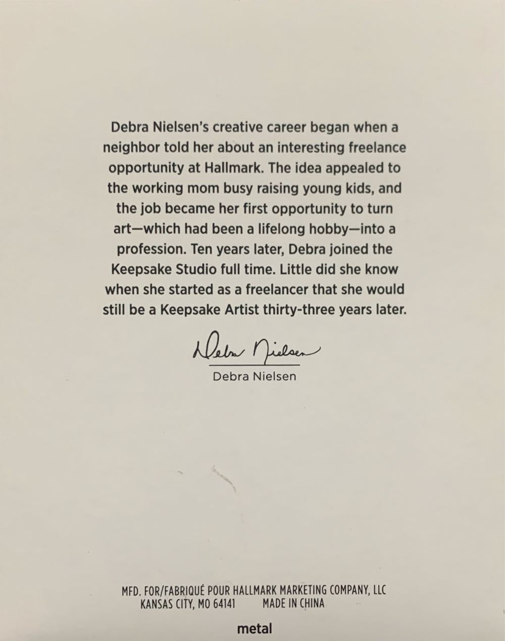 Thank You, Mom - Thank You, Mom (Shug) ornament collectible [Barcode 763795780440] - Main Image 2