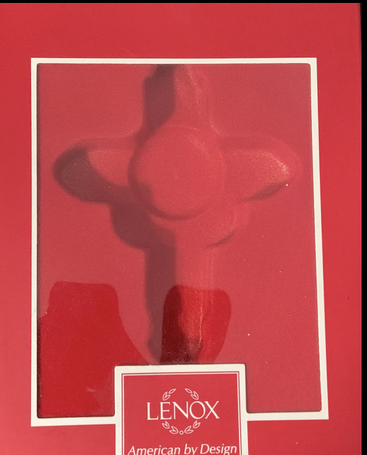 Floratine & Pearl Cross  ornament collectible - Main Image 2