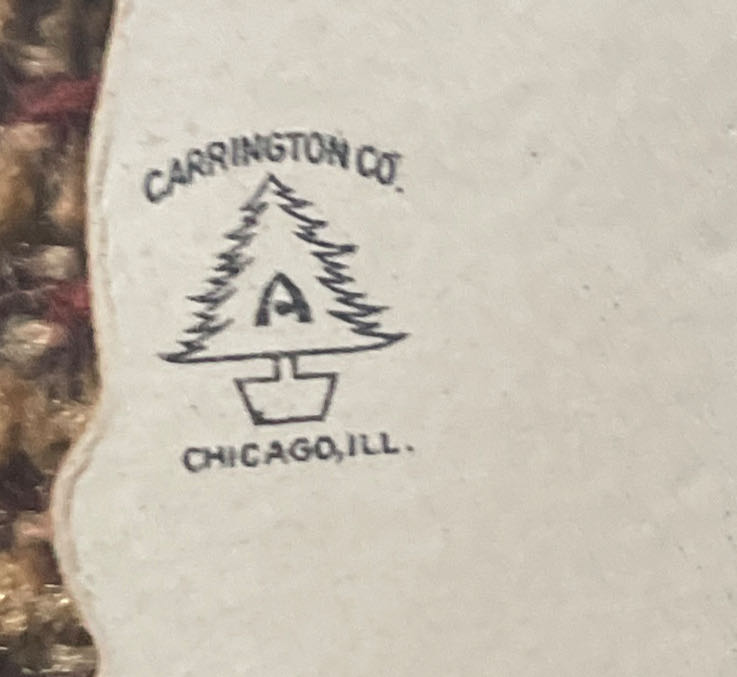 Carrington - Valentine - “A” - Boy Holding Heart - Valentine (Flat) ornament collectible - Main Image 3