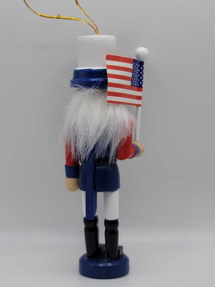 Uncle Sam Nutcracker   ornament collectible - Main Image 2
