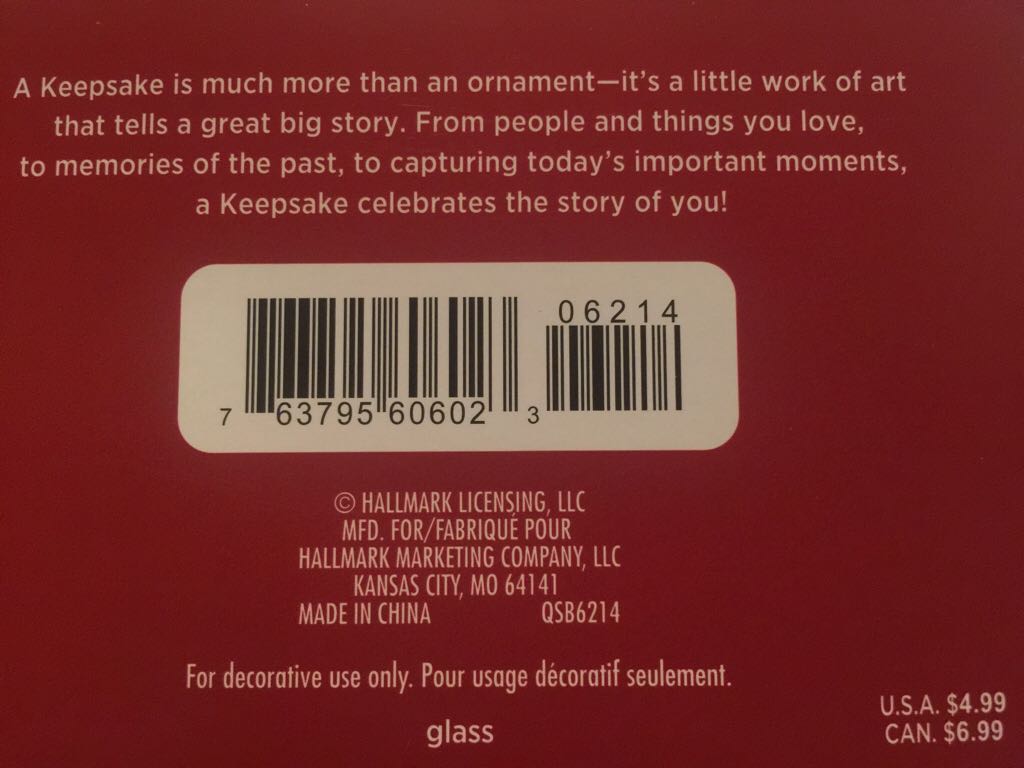 Red - Miniature Ornaments ornament collectible [Barcode 814854012665] - Main Image 2