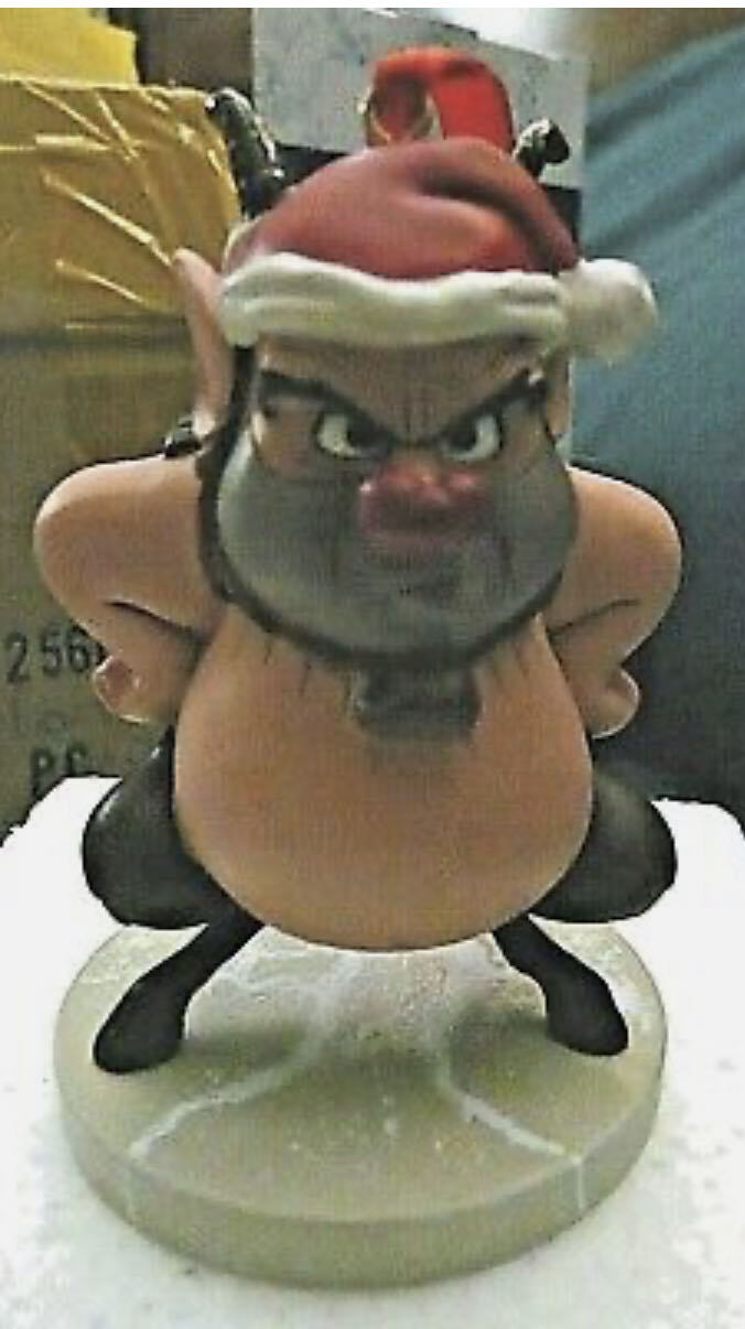 Phil w/ Santa Hat - Disney Hercules (Movies & Television) ornament collectible [Barcode 0464472560323] - Main Image 2