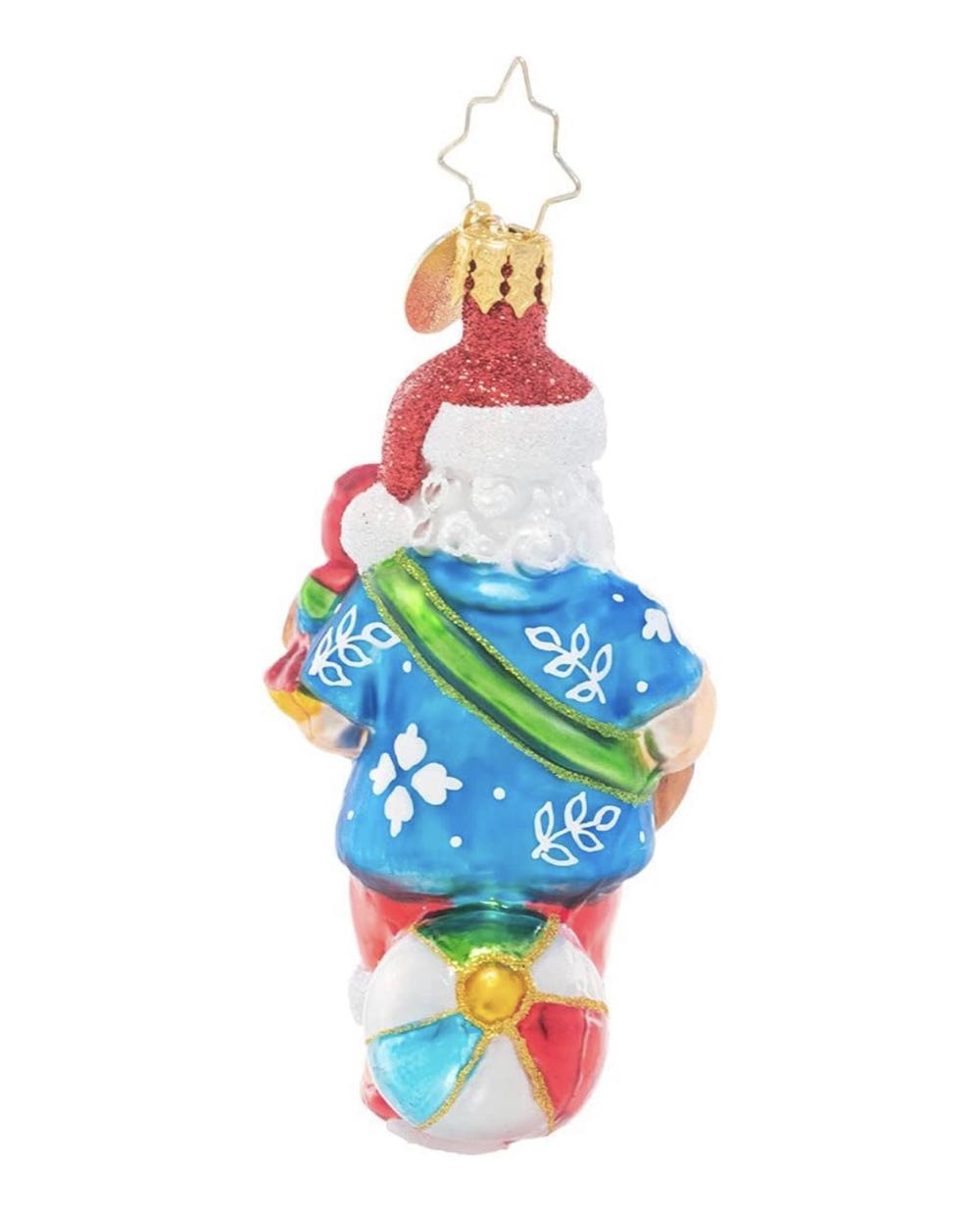 Strummin’ His Four String  (Beach) ornament collectible - Main Image 2