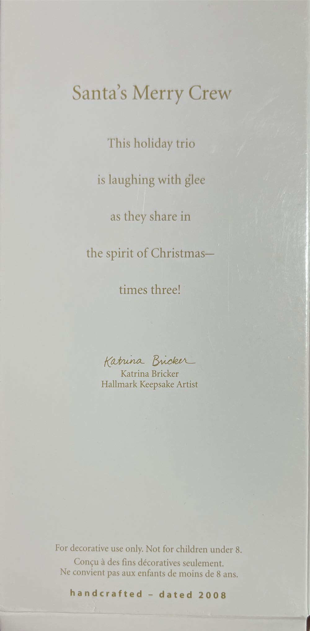 Santa’s Merry Crew  ornament collectible - Main Image 2