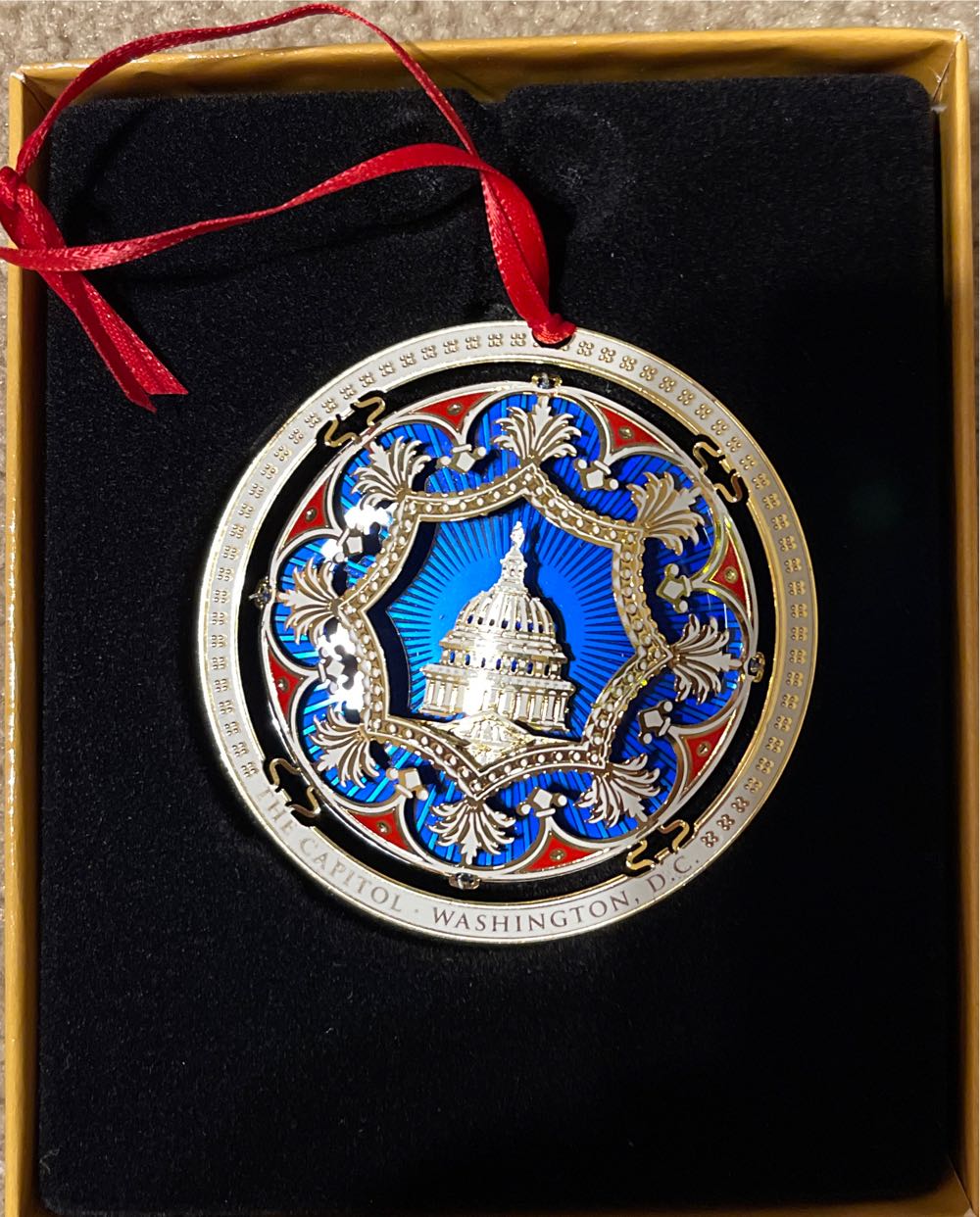 US Congressional Ornament 2017  ornament collectible [Barcode 678598176584] - Main Image 2