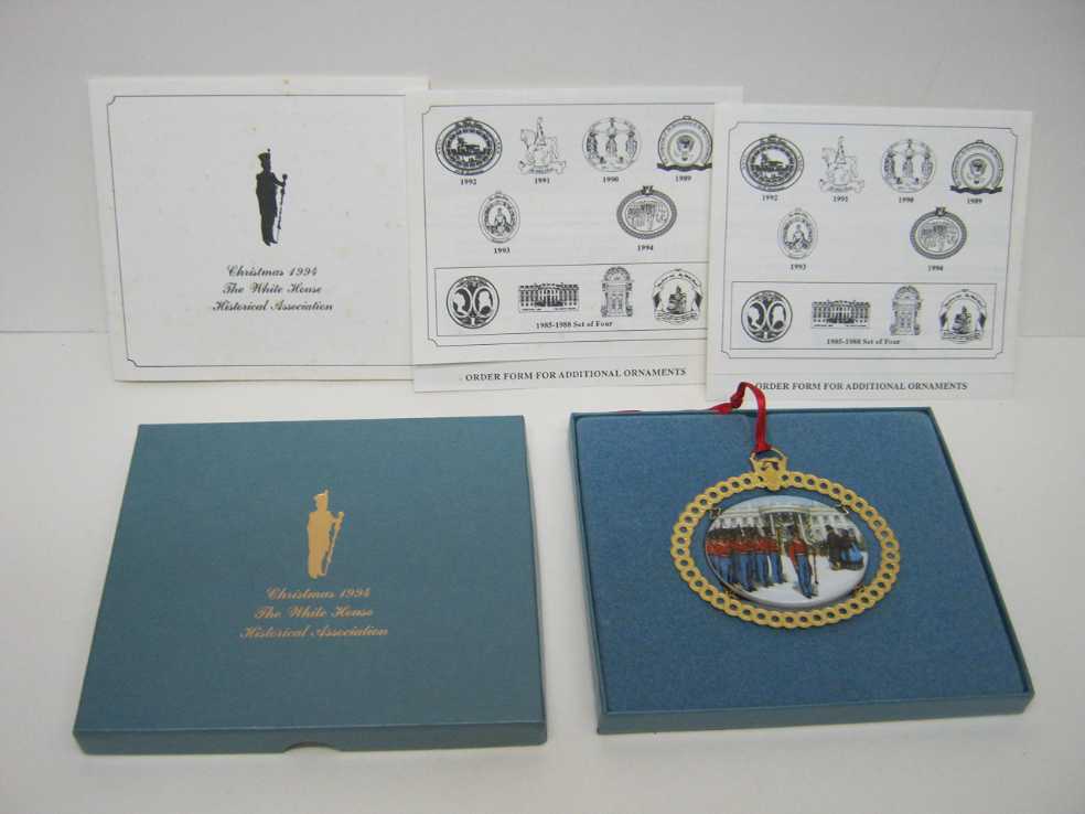 White House 1994 Ornament - White House Christmas Ornaments (11th President, James K. Polk) ornament collectible - Main Image 3