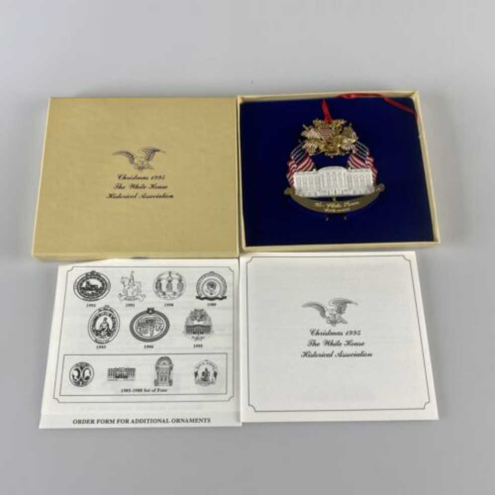 White House 1995 Ornament - White House Christmas Ornaments (12th President, Zachary Taylor) ornament collectible - Main Image 3