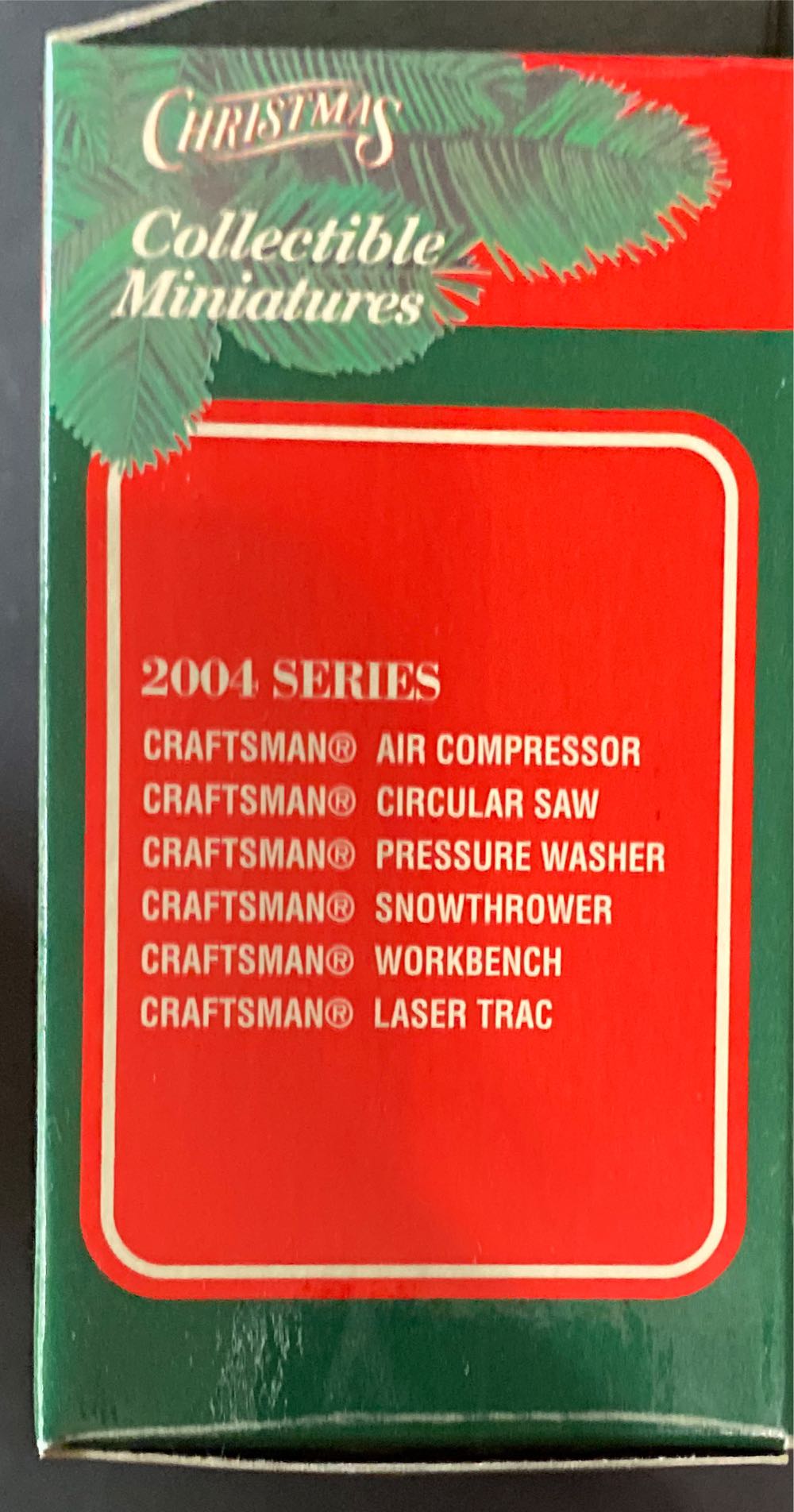 Craftsman Air Compressor Horizontal - Craftsman Tools ornament collectible [Barcode 051053488321] - Main Image 3