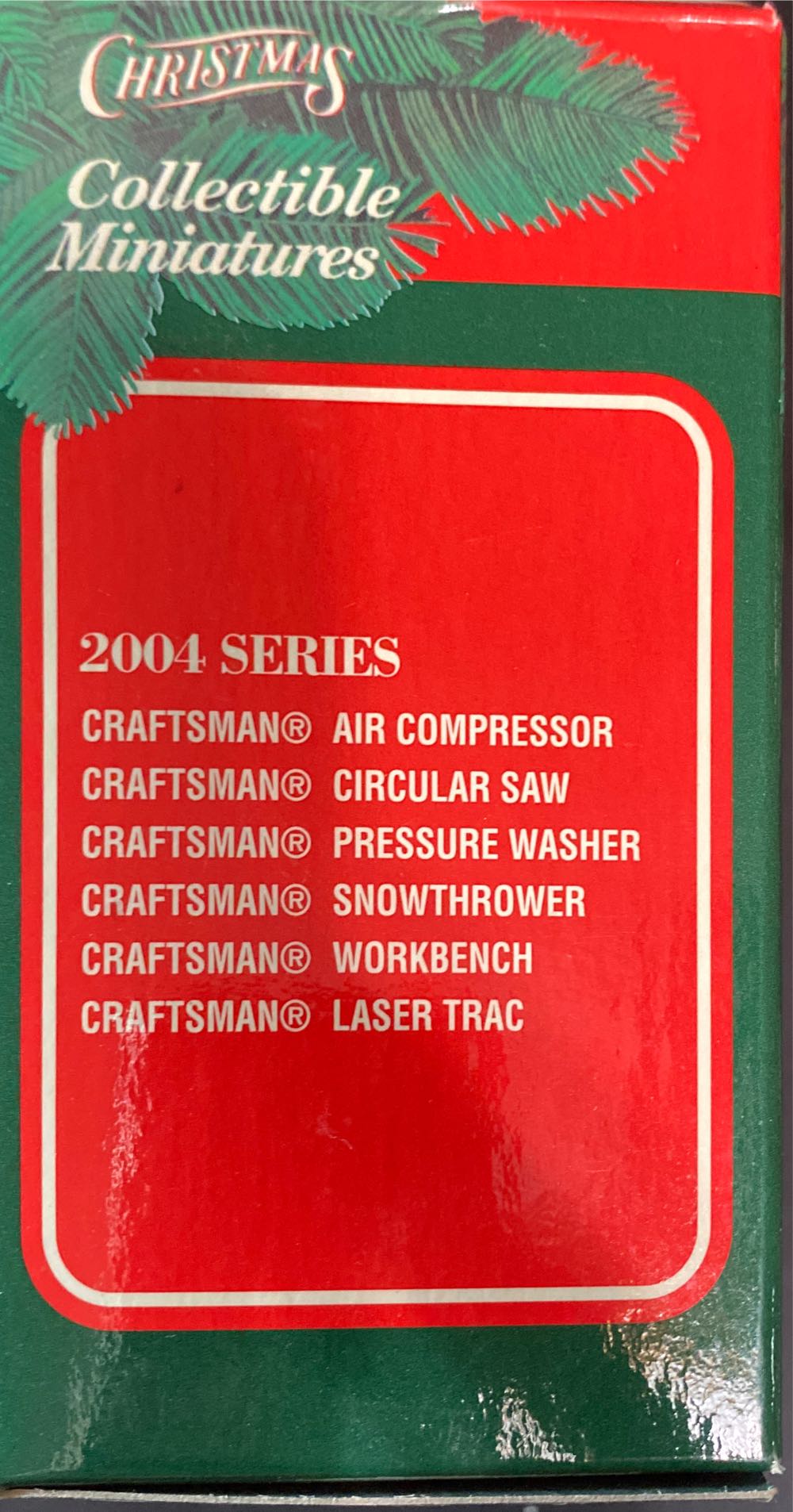 Craftsman Snowthrower - Craftsman Tools ornament collectible [Barcode 051053488291] - Main Image 3