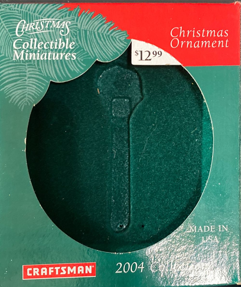 Craftsman Bronze Finish Adjustable Wrench - Craftsman Tools ornament collectible - Main Image 2