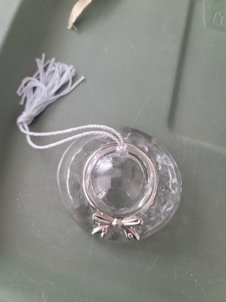 Lenox Lead Crystal Milliner’s Hat Christmas Tree ... Ebay  ornament collectible [Barcode 091709404541] - Main Image 2