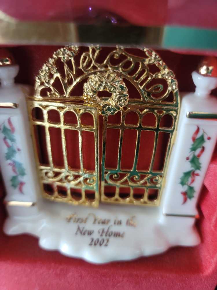 Lenox First Year In The New Home Christmas Tree ...  ornament collectible [Barcode 091709423948] - Main Image 2