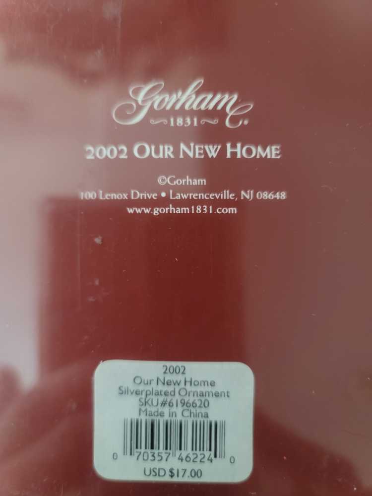Our New Home  ornament collectible [Barcode 4050331462240] - Main Image 2