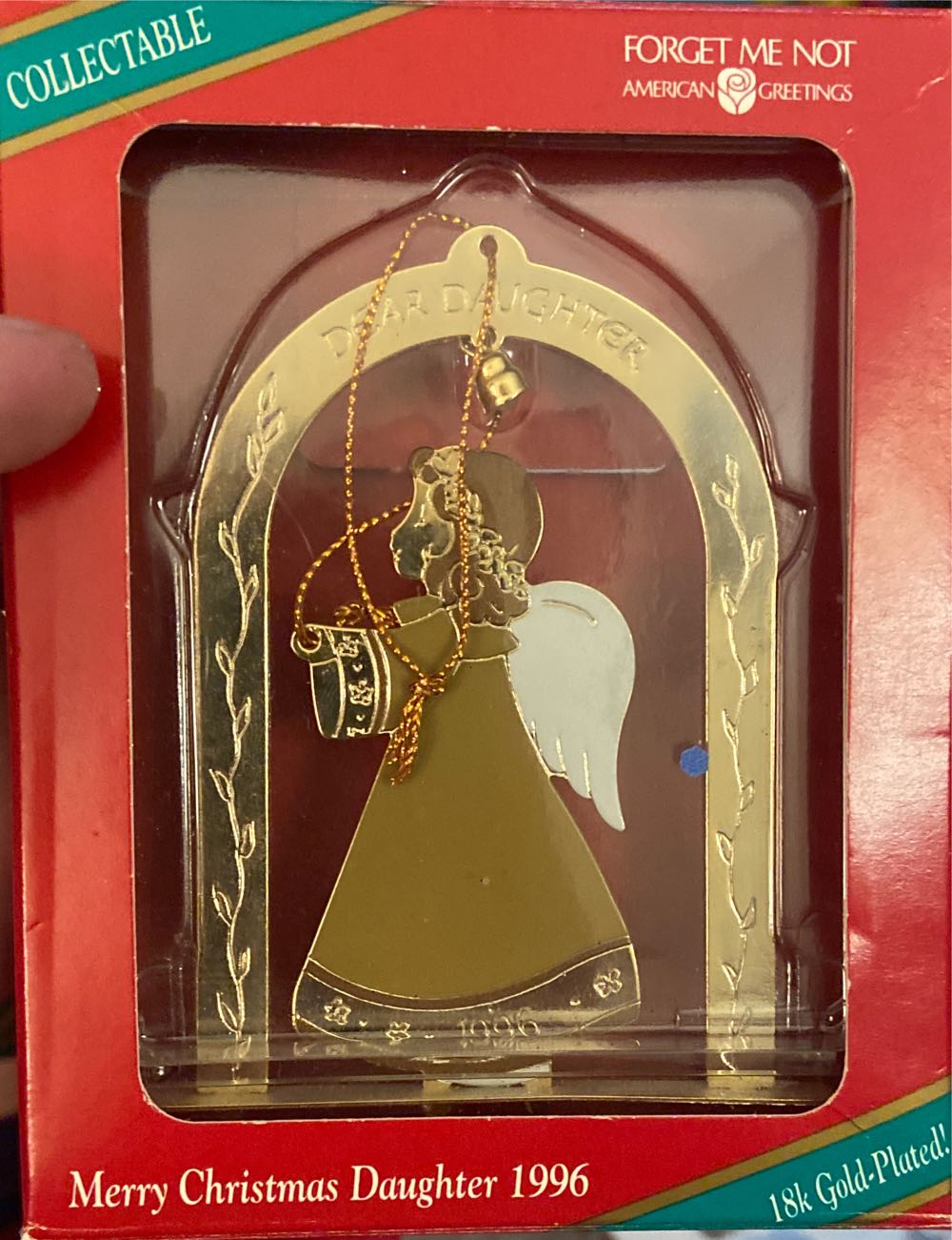 Merry Christmas Daughter  ornament collectible [Barcode 018100456467] - Main Image 1
