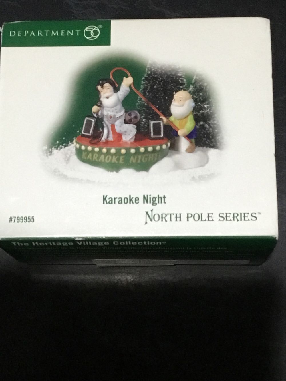 Karoake Night - North Pole Series Accessory ornament collectible [Barcode 734409471498] - Main Image 2