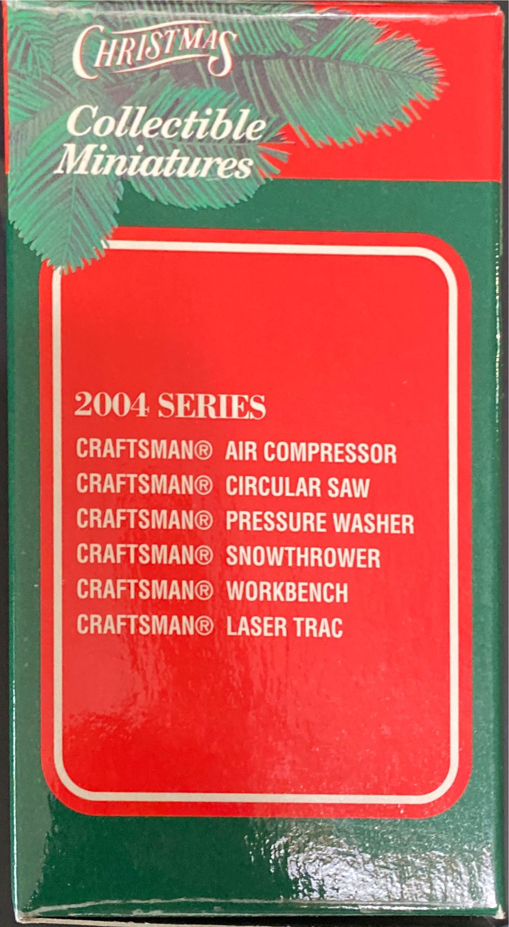 Craftsman Workbench - Craftsman Tools ornament collectible [Barcode 051053488284] - Main Image 3
