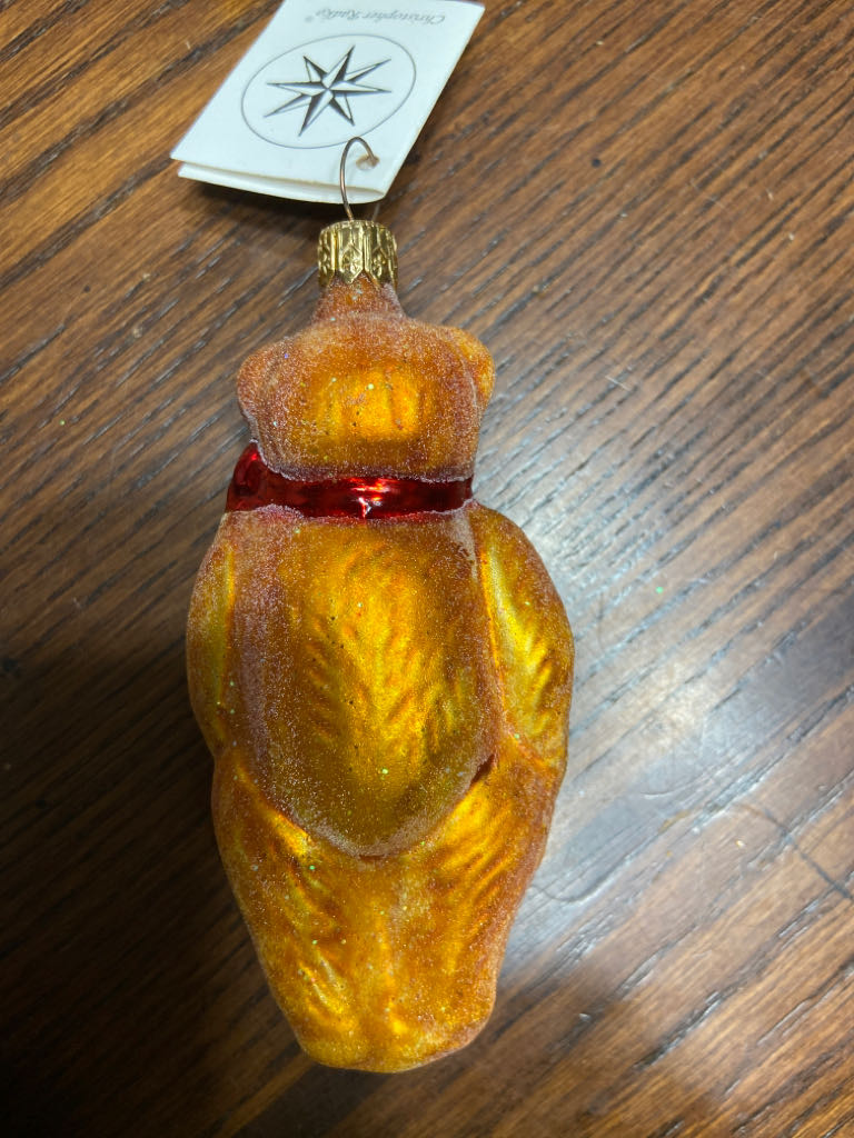 Gold Bear Gem  ornament collectible - Main Image 2
