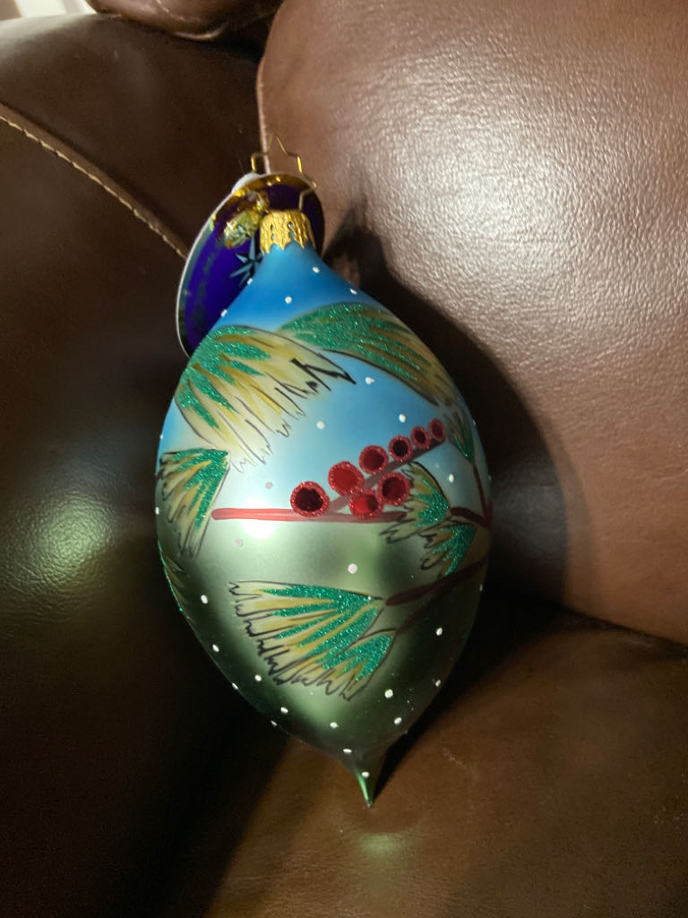 Cardinal in tree  (MD anderson) ornament collectible - Main Image 2