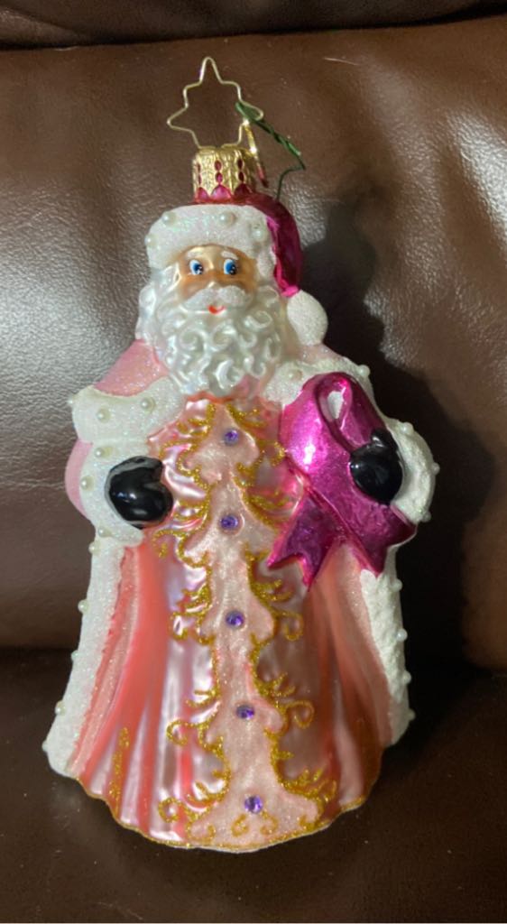 Perfectly pink Gent  ornament collectible - Main Image 1