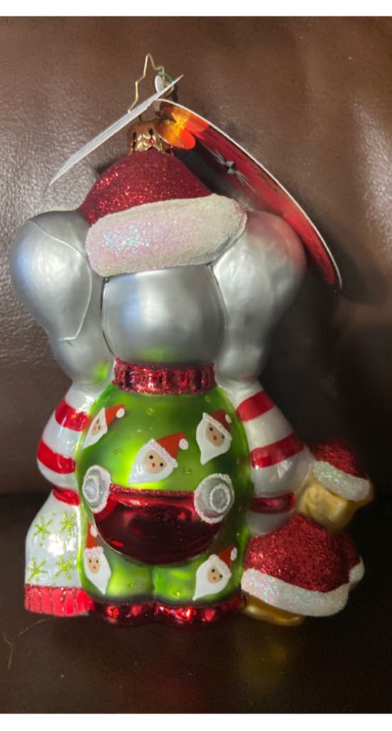 Sleep tight baby elephant  ornament collectible - Main Image 2