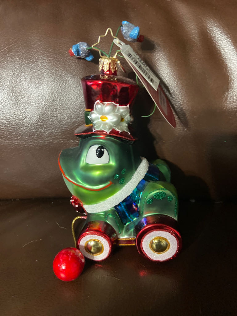 Christmas Croaker  ornament collectible - Main Image 2