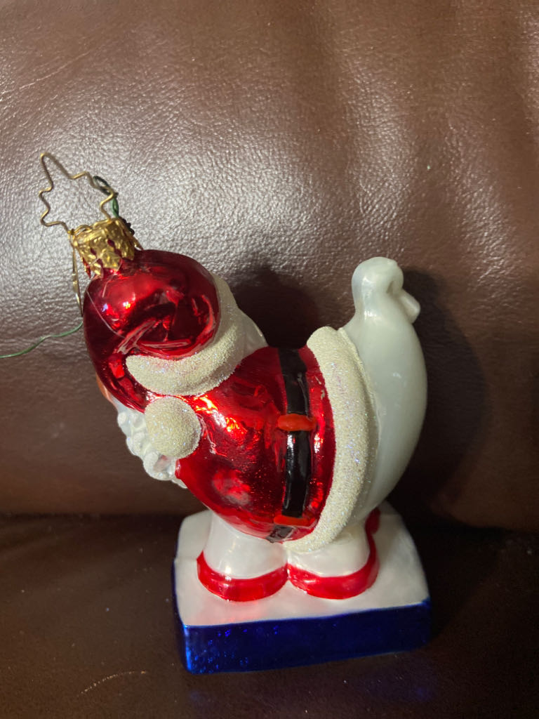 Dairy Mooey Christmas  ornament collectible - Main Image 2
