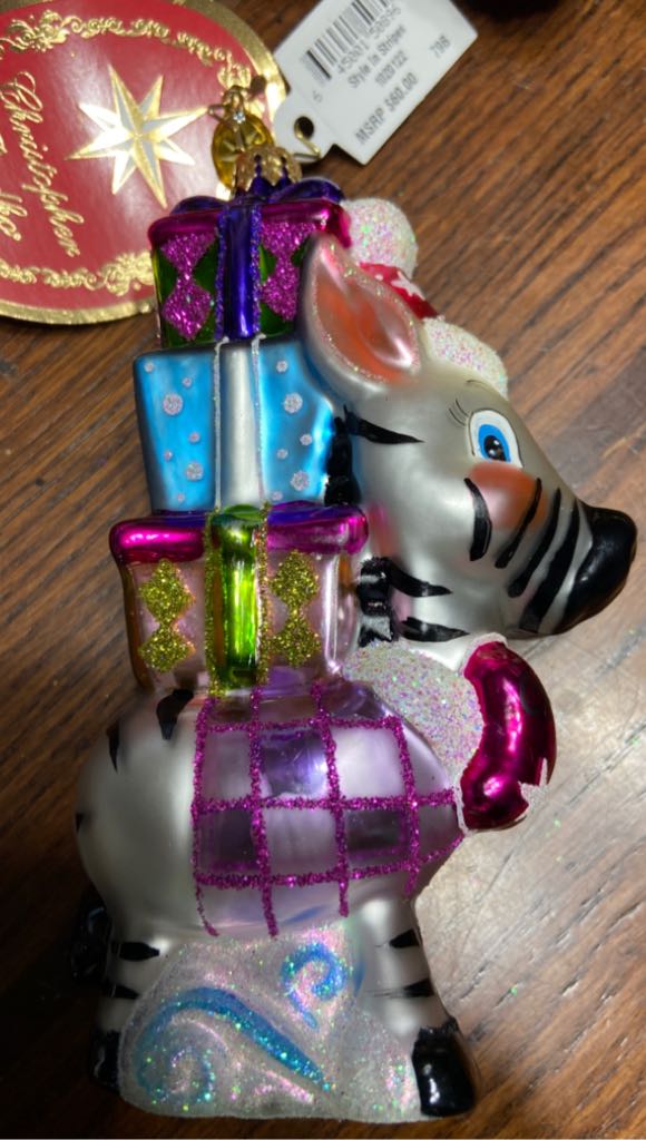 Style in stripes  ornament collectible - Main Image 2