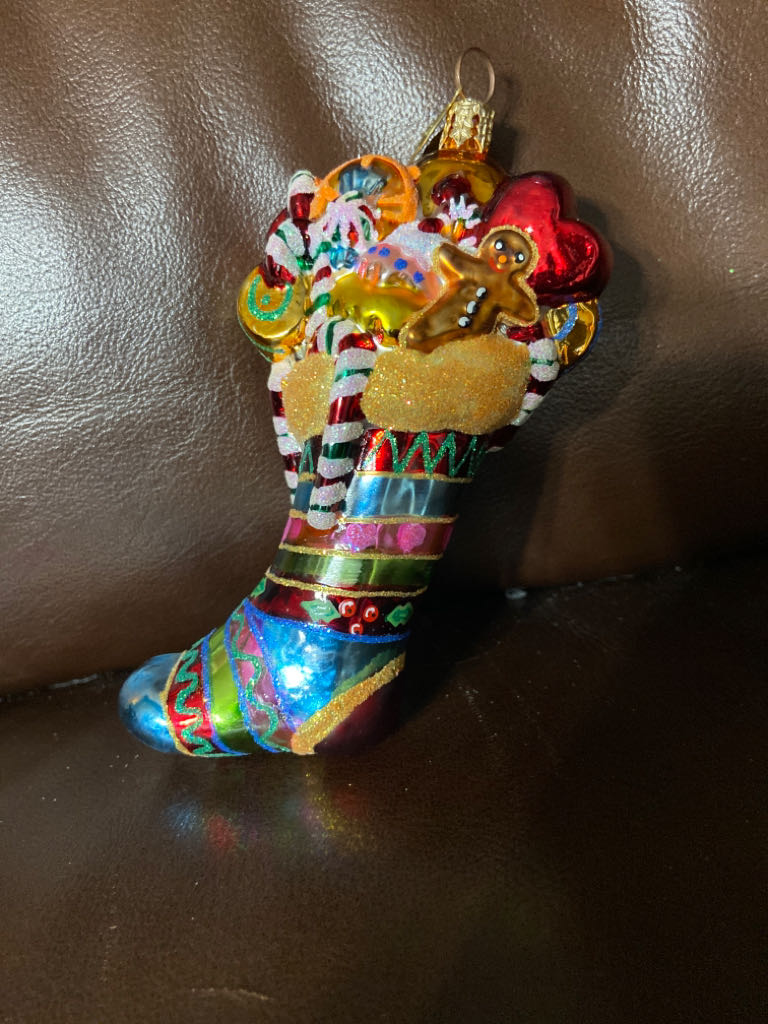 Christmas Stocking  ornament collectible - Main Image 2